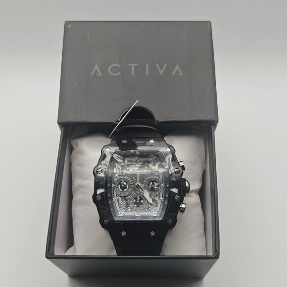 Activa X Invicta Men's Watch w/ Skeleton Dial - 44.3mm, Black (ACW2305-007) - Picture 3 of 7